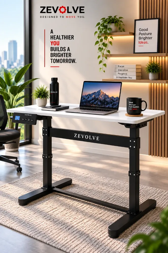 White color movement desk.webp