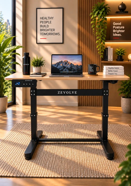 ZEVOLVE Movement Desk: The Height-Adjustable Desk
