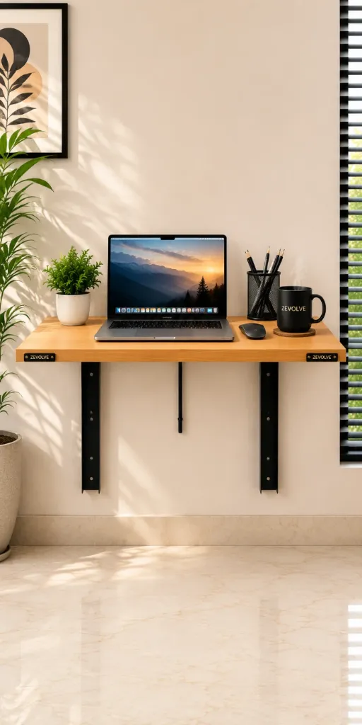 ZEVOLVE : The Wall Mounted Desk